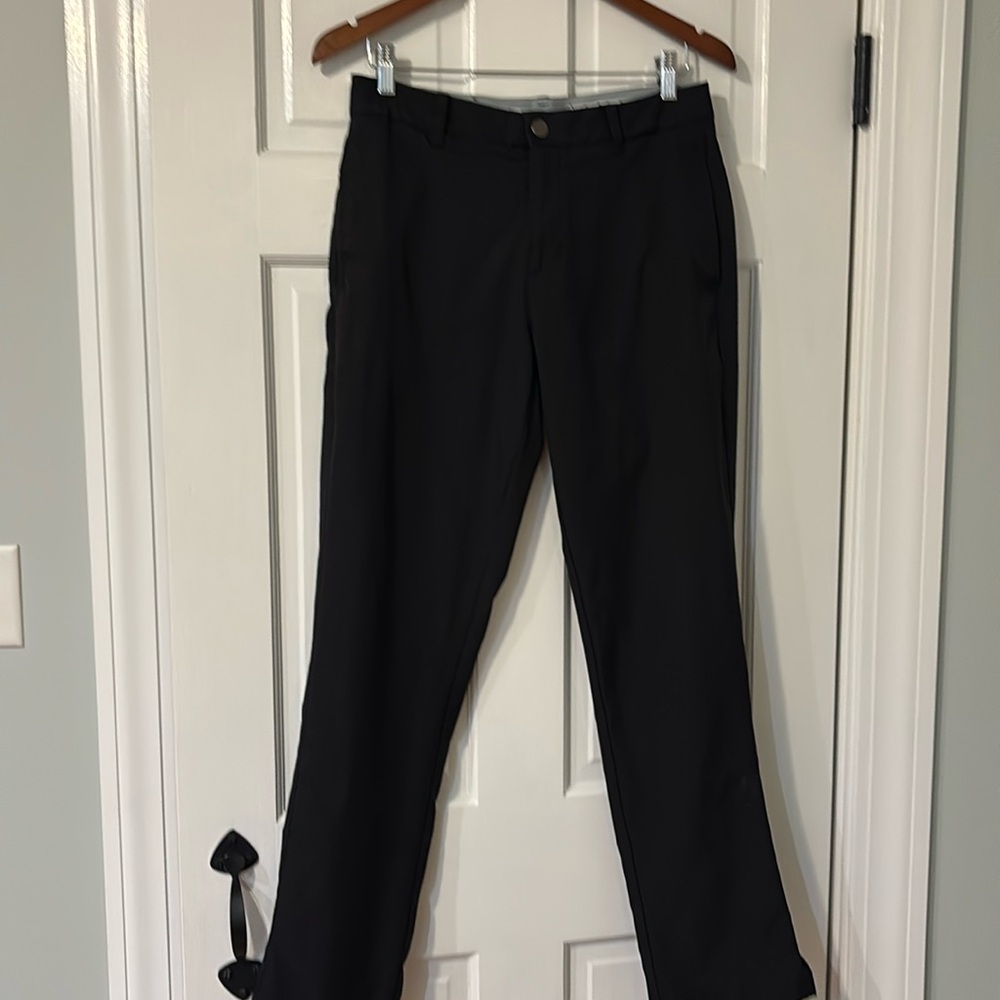 Puma black men’s nylon golf pants